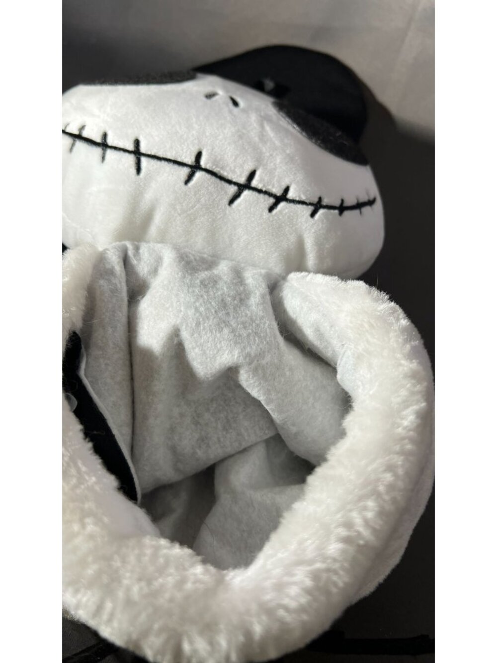Disney Jack Skellington Plush Stocking Nightmare Holiday Design - Picture 3 of 4